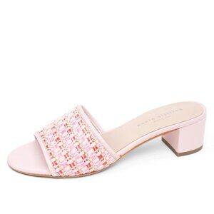 NEW WITH TAGS PATRICIA GREEN COLLECTION Harper Raffia Block Heel Sandal Size 9